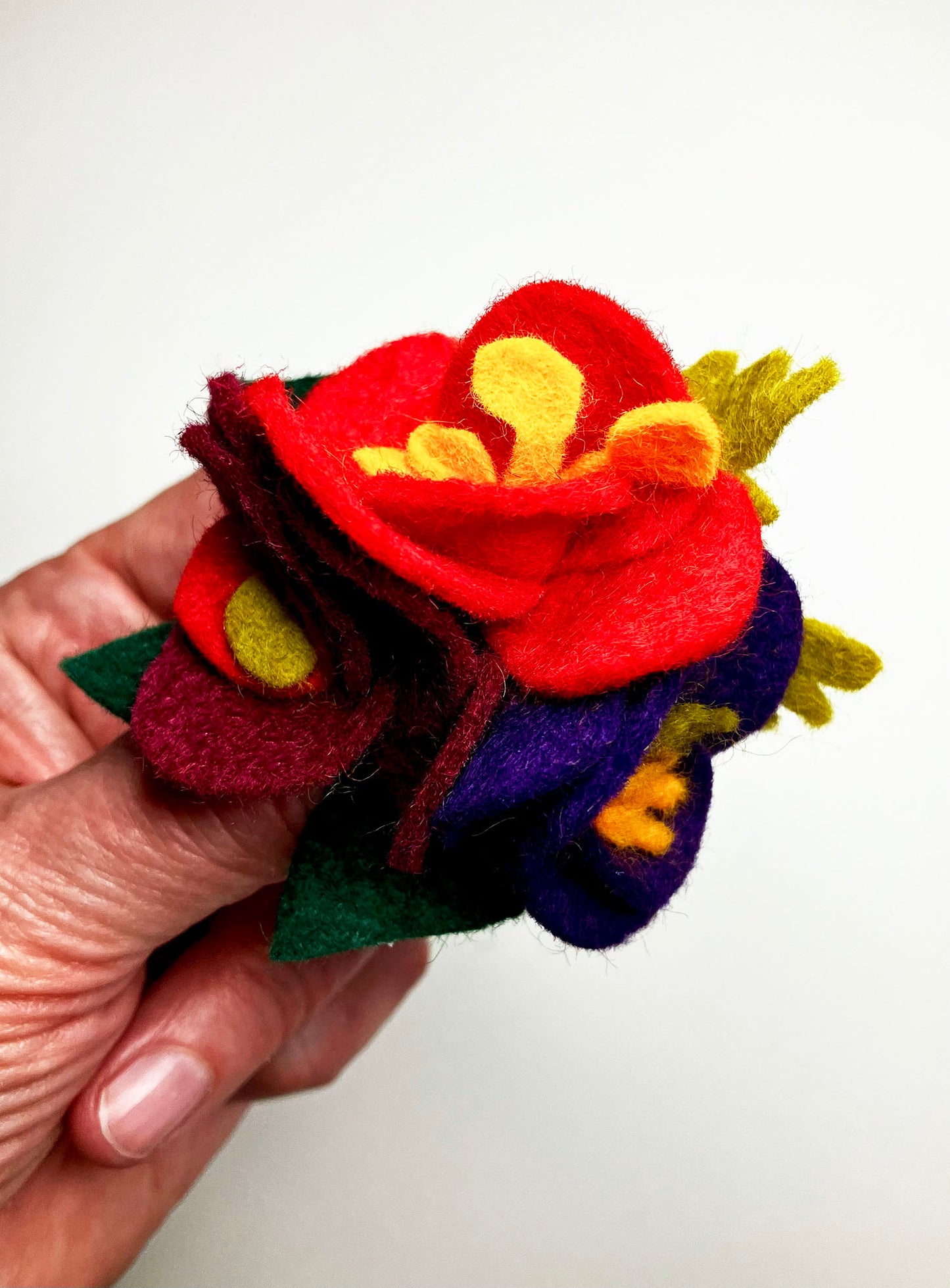 Flower Pin - Cluster - Premade