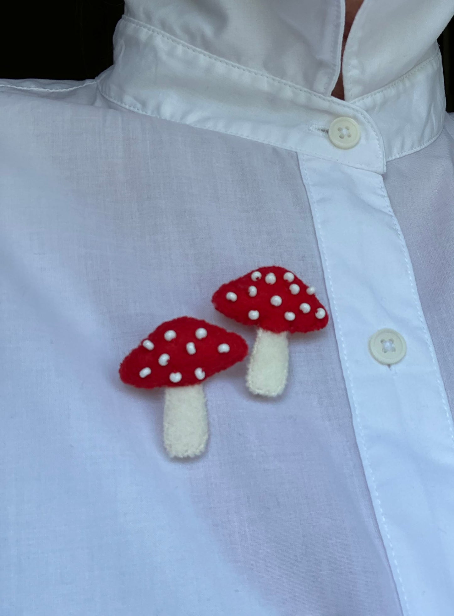 A1 Mushroom Pin