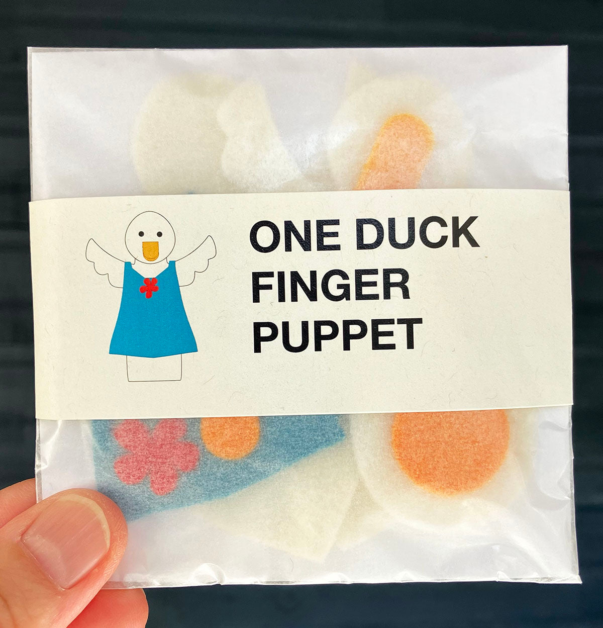 c2 Finger Puppet Kit - Duck