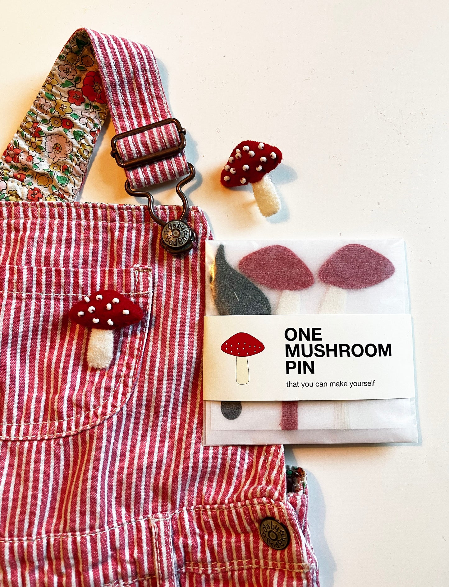 A1 Mushroom Pin