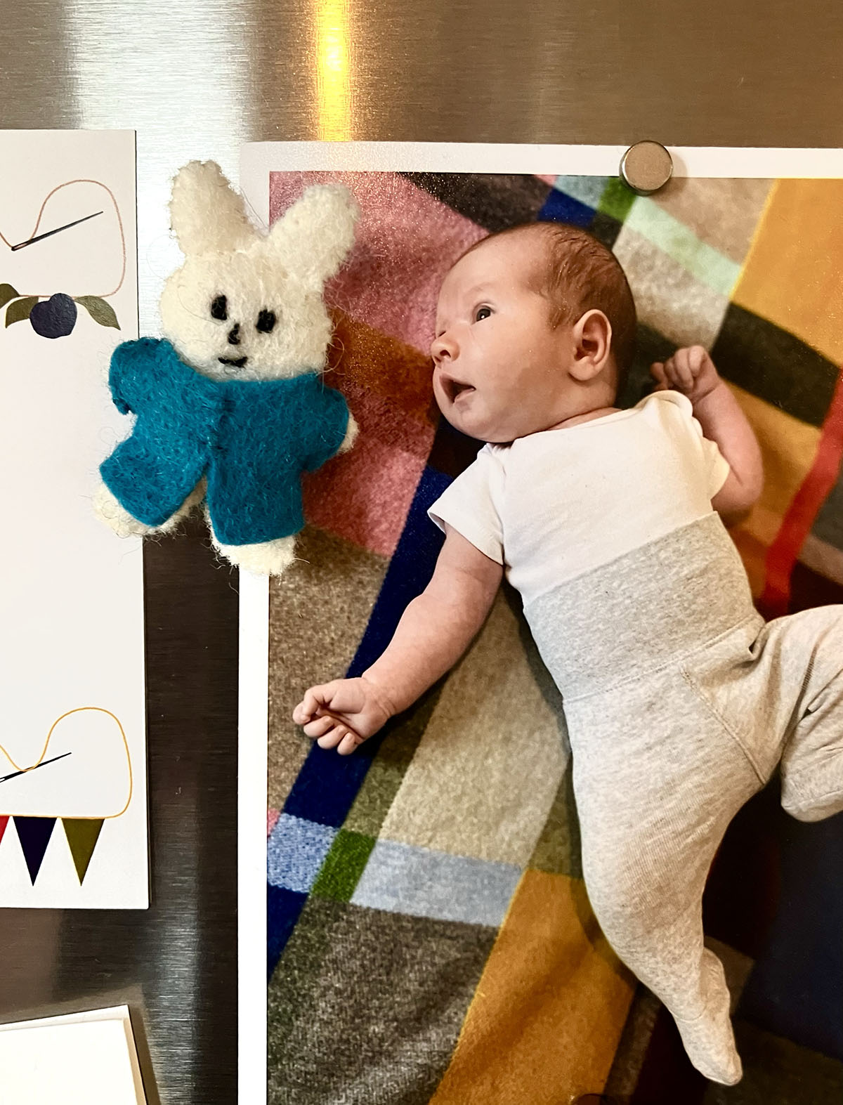 b3 Bunny Magnet - Tiny!