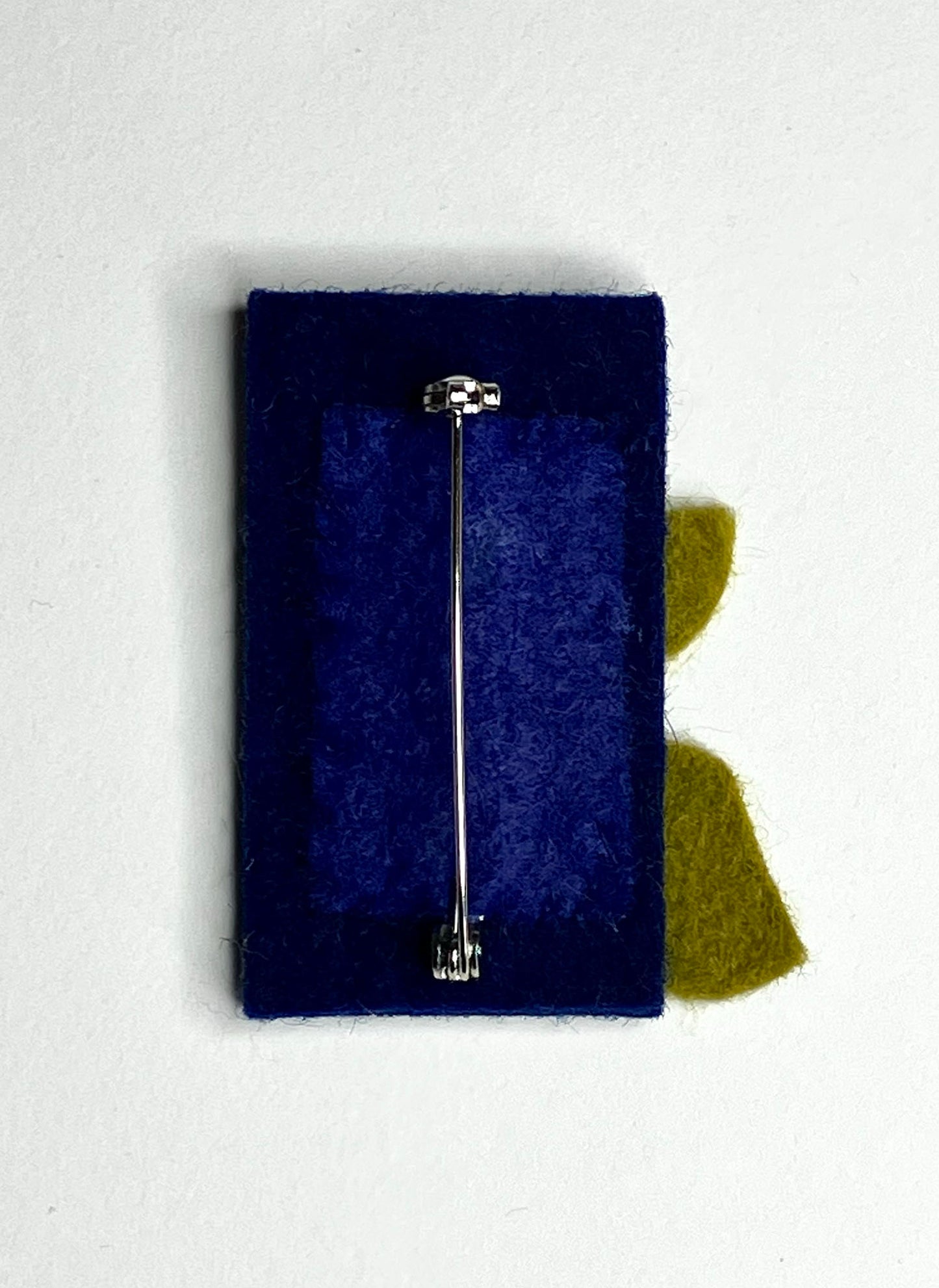 A White Berry Brooch