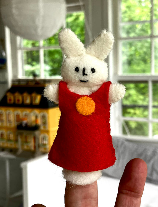 b Finger Puppet Kit - Bunny