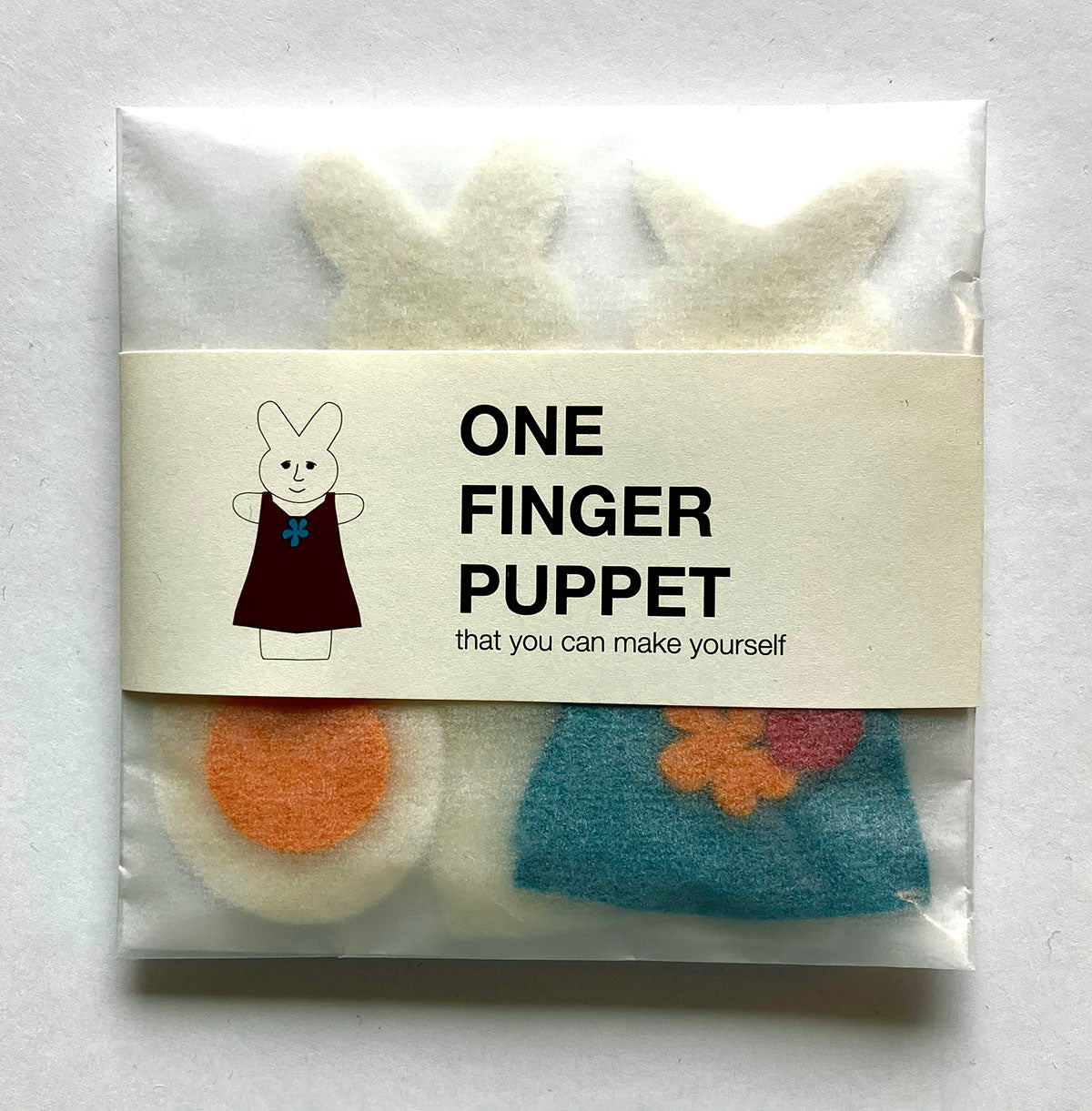 Q1 Bunny Finger Puppet Kit