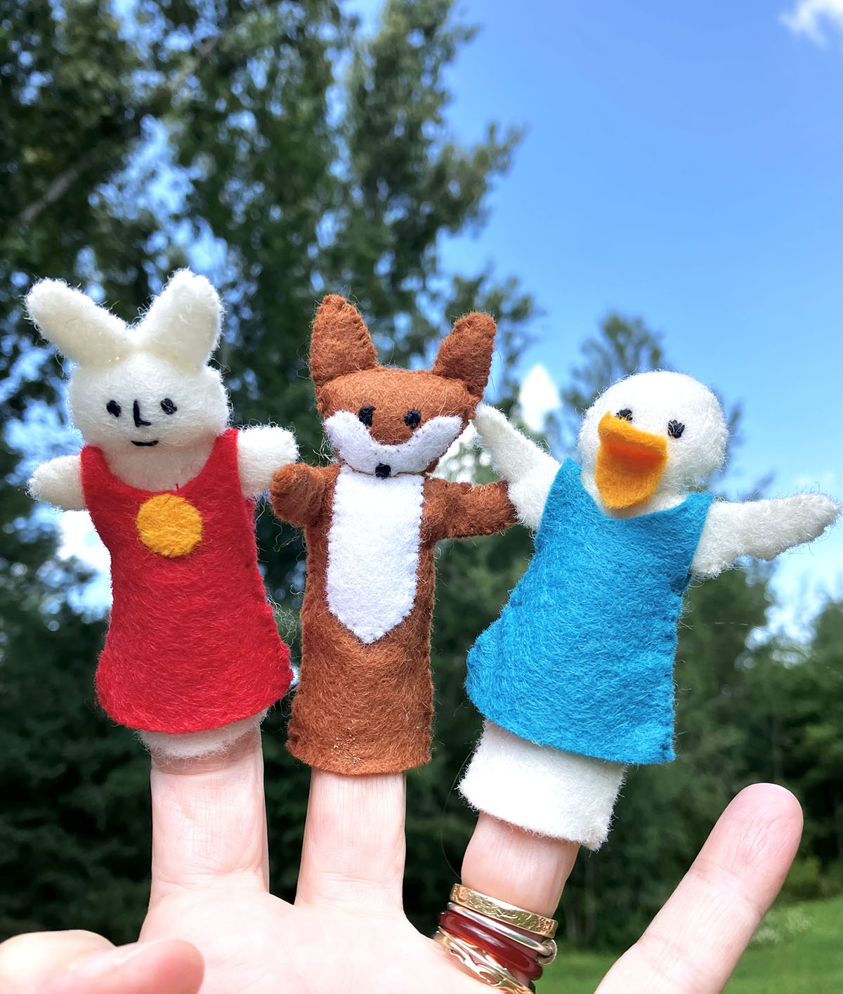 c3 Finger Puppet Kit - Fox