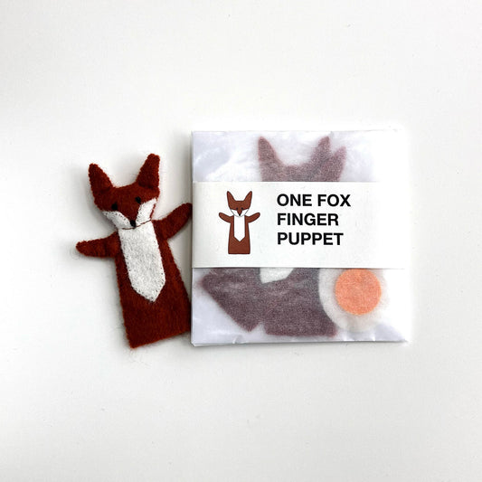 c3 Finger Puppet Kit - Fox