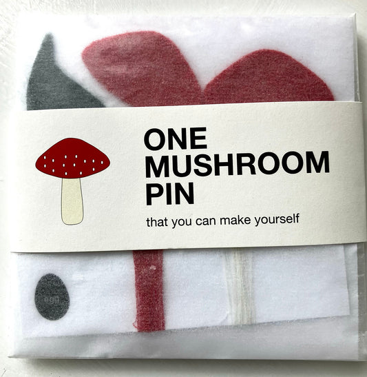A1 Mushroom Pin