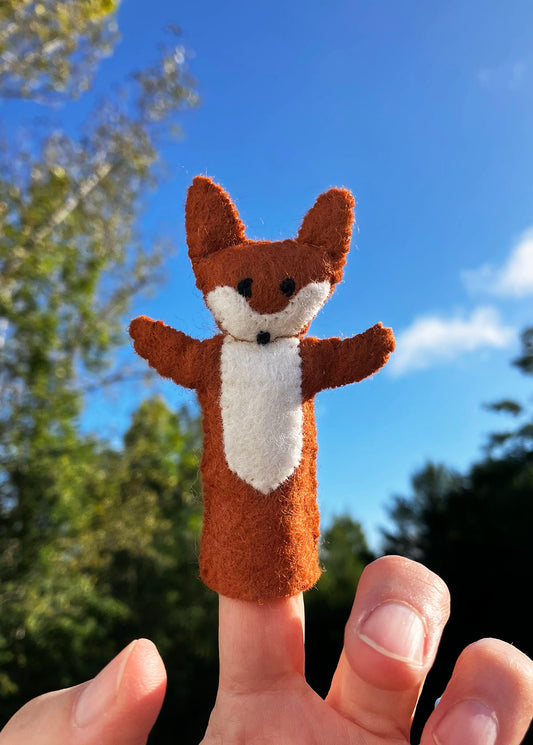 Q2 Fox Finger Puppet Kit