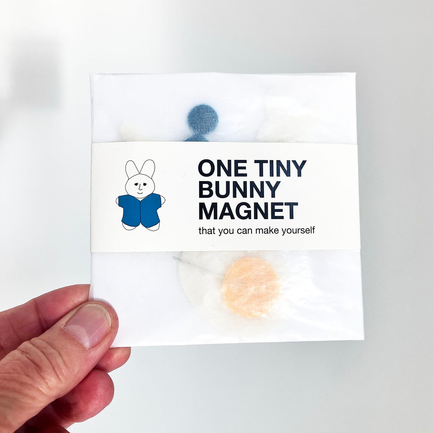 b3 Bunny Magnet - Tiny!