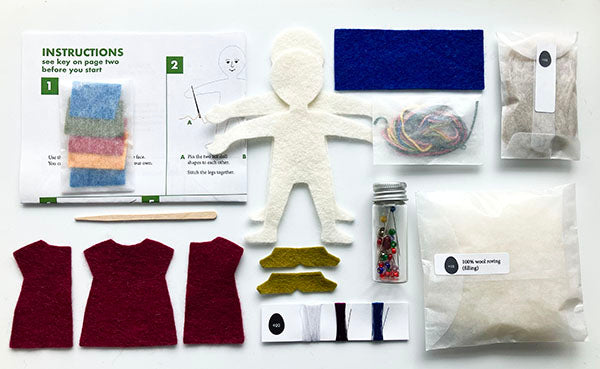 a1 Doll Kit - Zinnia